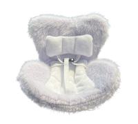 Chaise d'exposition de - Siège d'aération de voiture, mini chaise en peluche, ornement à clip automobile | Parfait pour l'affichage de jouets, la décoration de tableau de bord, la berline, l'au