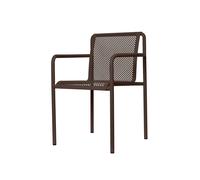 Chaise D'extérieur avec Accoudoirs Dapple de , Chocolat Noir