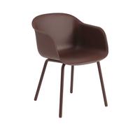 Chaise d'extérieur avec accoudoirs Fiber base galvanized steel with powdercoating