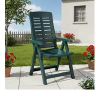 Chaise d'Extérieur Halsell Dmora, en Plastique Vert