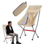 Chaise d'extérieur pliable, assise peu encombrante - Siège compact pour la randonnée - Pour le camping, la randonnée, la pêche, le pique-nique, la terrasse, le balcon, le jardin et l'arrière-cour