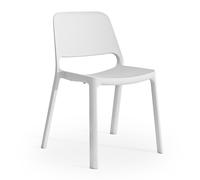 Chaise d'intérieur extérieur Nuke en Nylon Blanc