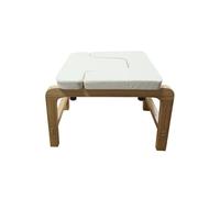 Chaise D'inversion De Yoga, Tabouret En Bois D'une Capacité De 250 Kg,Installation Facile,For L'entraînement De L'équilibre Et Le Renforcement Musculaire.(White)