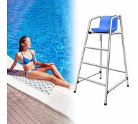 Chaise d'observation portable pour piscine, aire de jeux et lacs - Siège d'arbitre haut pour observation des matchs et surveillance de la sécurité