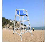 Chaise d'observation réglable pour plus de sécurité et de visibilité, idéale pour sauver la vie et l'arbitrage à la plage et à la piscine