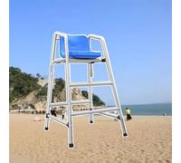 Chaise d'observation réglable pour plus de sécurité et de visibilité, idéale pour sauver la vie et l'arbitrage à la plage et à la piscine