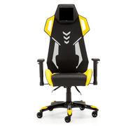 Chaise d'ordinateur Chaise pivotante Chaise de jeu vidéo Ergonomie avec coussin lombaire amovible Chaise de console de jeu Chaise de jeu Chaise de bureau(B)