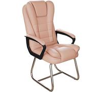 Chaise d'ordinateur ergonomique avec dossier haut, style course, pied d'arc, tissu d'ameublement, coussin de siège double, idéal pour bureau, salle de réunion, jeu