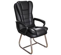 Chaise d'ordinateur Ergonomique Professionnelle à Dossier Haut de Style Course avec Pieds arqués et Coussin d'assise Double, idéale pour Le Bureau ou Les Jeux, Couleur Noire