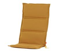 Chaise Dossier Haut Édition Coussin de Ocre 120x48 Garniture Siège Matelassé
