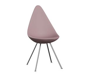 Chaise Drop™ structure chromé chromed steel base