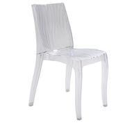Chaise DUNE empilable / Transparent