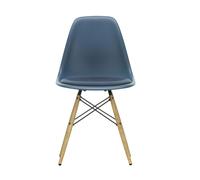 Chaise Eames en fibre de verre, chaise DSW avec coussin d'assise Vitra - 4055737100468