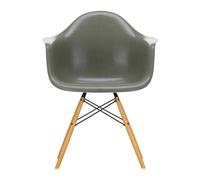 Chaise Eames Fiberglass DAW érable doré golden maple base/black steel
