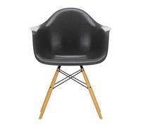 Chaise Eames Fiberglass DAW érable doré golden maple base/black steel