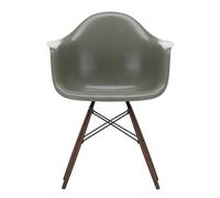 Chaise Eames Fiberglass DAW érable foncé dark maple base/black steel