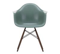 Chaise Eames Fiberglass DAW érable foncé dark maple base/black steel