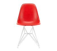 Chaise Eames Fiberglass DSR structure blanc white powder-coated eiffel tower base