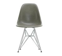Chaise Eames Fiberglass DSR structure chromé chromed eiffel tower base