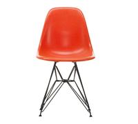 Chaise Eames Fiberglass DSR structure noire basic dark eiffel tower base
