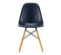 Chaise Eames Fiberglass DSW structure érable doré golden maple base/black steel