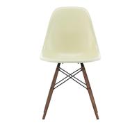 Chaise Eames Fiberglass DSW structure érable foncé dark maple base/black steel
