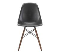 Chaise Eames Fiberglass DSW structure érable foncé dark maple base/black steel