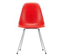 Chaise Eames Fiberglass DSX structure chromé chromed base