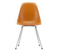 Chaise Eames Fiberglass DSX structure chromé chromed base