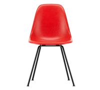 Chaise Eames Fiberglass DSX structure noir basic dark base