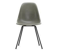 Chaise Eames Fiberglass DSX structure noir basic dark base