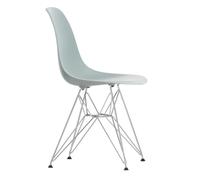 Chaise Eames Plastic DSR RE structure chromé chromed eiffel tower base/ felt gliders black
