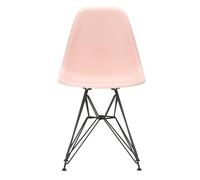 Chaise Eames Plastic DSR RE structure noire basic dark pwoder coated eiffel tower base/ felt gliders black