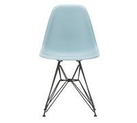 Chaise Eames Plastic DSR RE structure noire basic dark pwoder coated eiffel tower base/ felt gliders black