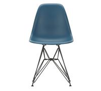 Chaise Eames Plastic DSR RE structure noire basic dark pwoder coated eiffel tower base/ felt gliders black