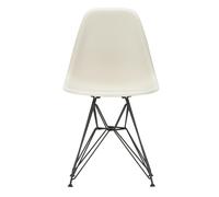 Chaise Eames Plastic DSR RE structure noire basic dark pwoder coated eiffel tower base/ felt gliders black