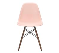 Chaise Eames Plastic DSW RE structure érable foncé dark maple base/ black steel/ felt gliders black