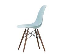 Chaise Eames Plastic DSW RE structure érable foncé dark maple base/ black steel/ felt gliders black