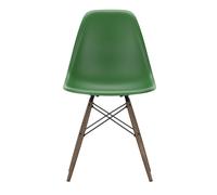 Chaise Eames Plastic DSW RE structure érable foncé dark maple base/ black steel/ felt gliders black