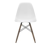 Chaise Eames Plastic DSW RE structure érable foncé dark maple base/ black steel/ felt gliders black