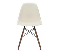 Chaise Eames Plastic DSW RE structure érable foncé dark maple base/ black steel/ felt gliders black