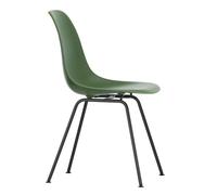Chaise Eames Plastic DSX RE structure noire basic dark base/ felt gliders black