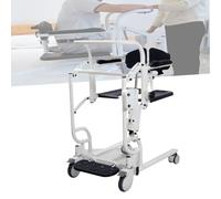 Chaise élévatrice électrique portable pour patient réglable en continu 28 cm, convient aux personnes âgées et handicapées, chaise de transfert imperméable et résistante à la poussière pouvant