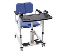 Chaise élévatrice hydraulique pour patient, aide pour personnes âgées, hauteur réglable, siège divisé à 180°, capacité de 150 kg