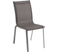 Chaise empilable Axant Wengé et Praline Hespéride bois G
