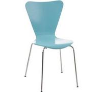 Chaise empilable Calisto , Bleu clair Bleu clair G