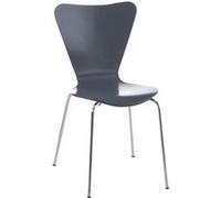 Chaise empilable Calisto , Gris Gris G