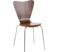 Chaise empilable Calisto , Noyer Noyer G