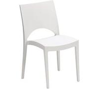 Chaise Empilable en Polypropylène - Plusieurs Couleurs - Anthracite Anthracite