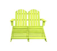 Chaise en bois non pliable H. 89.5 cm exterieur vert